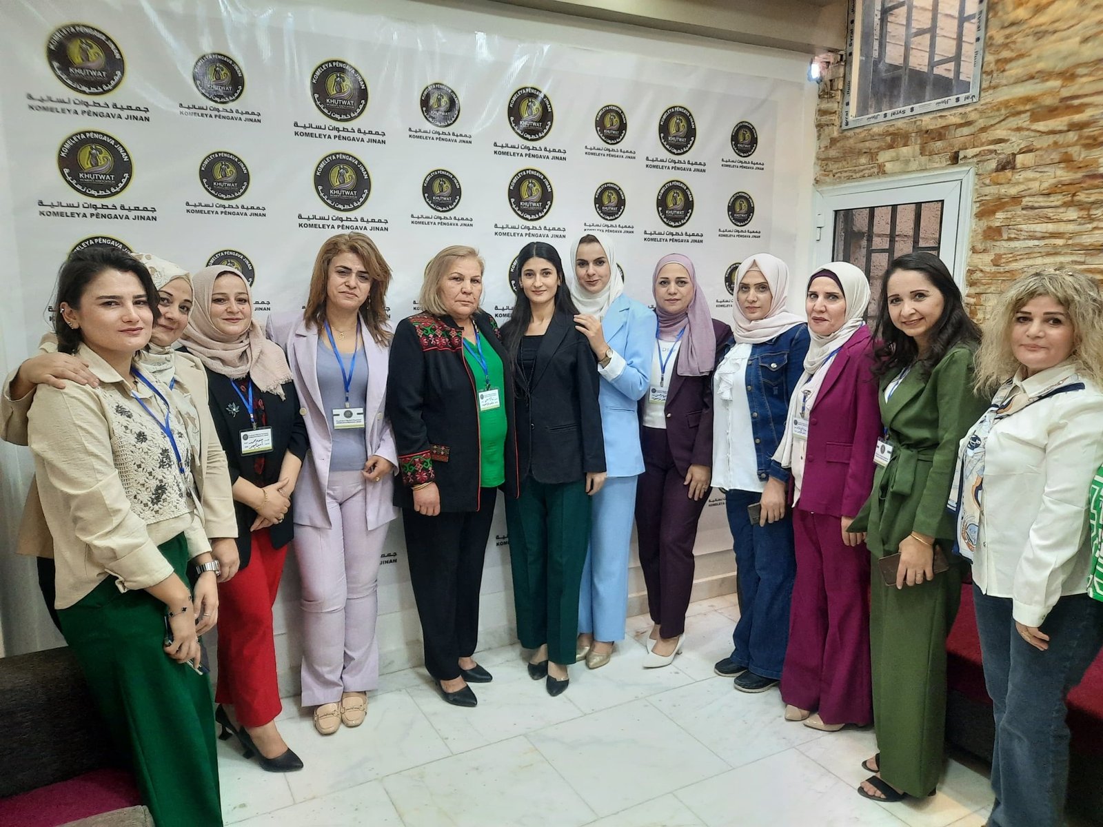 مشاركة اتحاد المحامين الكورد في افتتاح جمعية “خطوات نسائية” في القامشلي