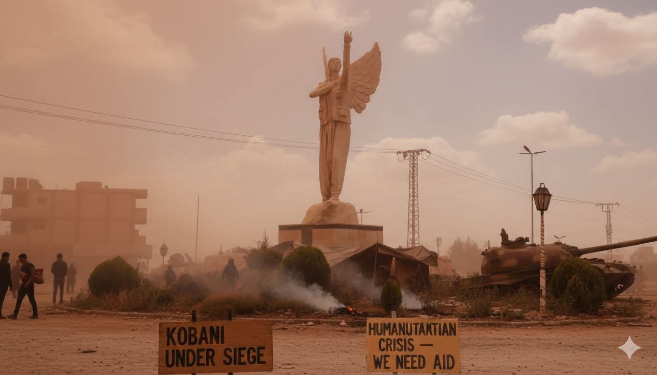 الأوضاع الإنسانية في مدينة كوباني وريفها